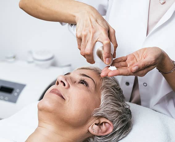 chemical peels may help to reduce hyperpigmentation