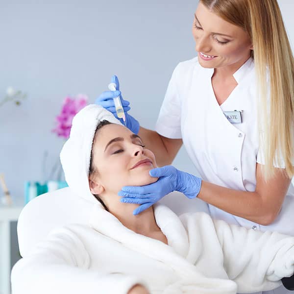receiving botox injection Madison Wi