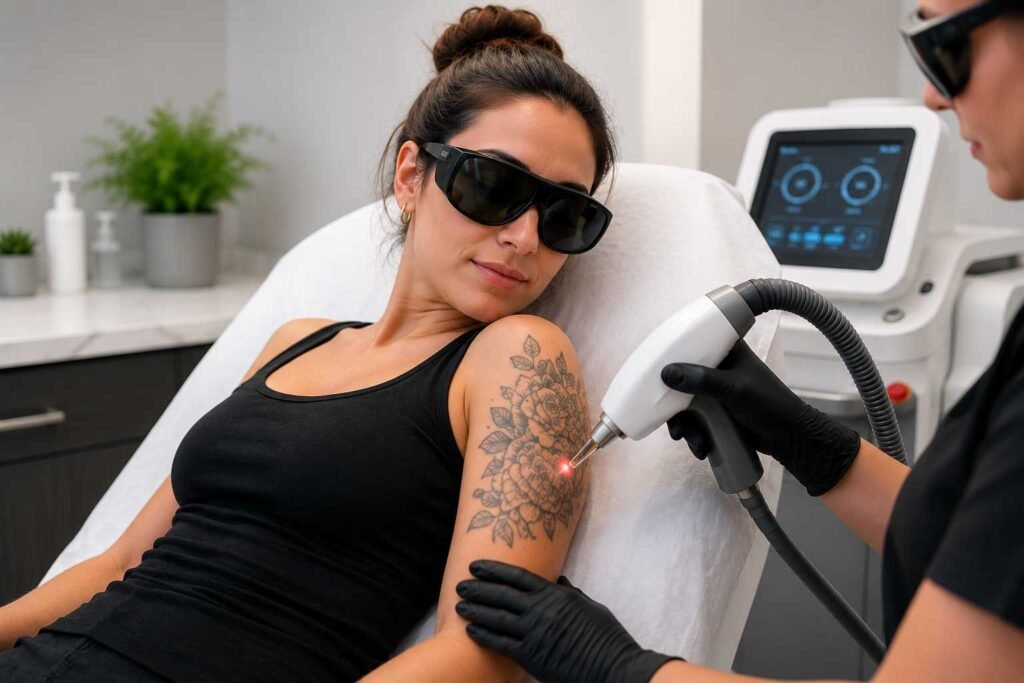 Laser tattoo removal in Madison Wisconsin