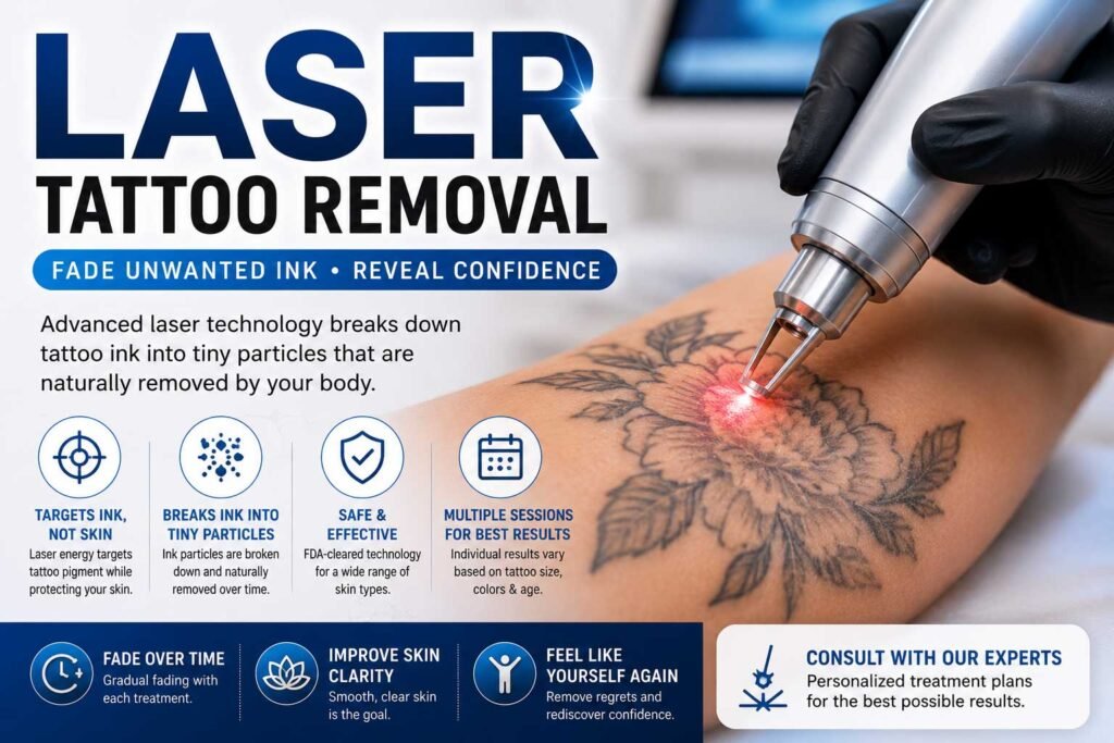 Why Laser Tattoo Removal Works Better